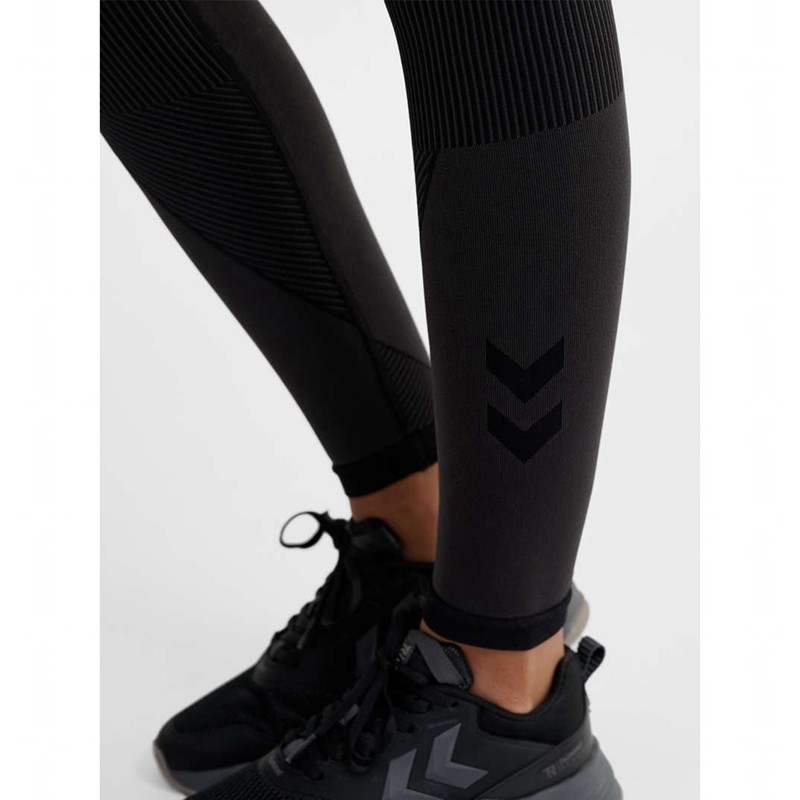 Hummel Unity Seamless Mid Waist Ženske Tenisice Crne | 151220-418