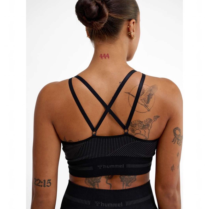 Hummel Unity Seamless Ženske Dukserice Crne | 533600-417