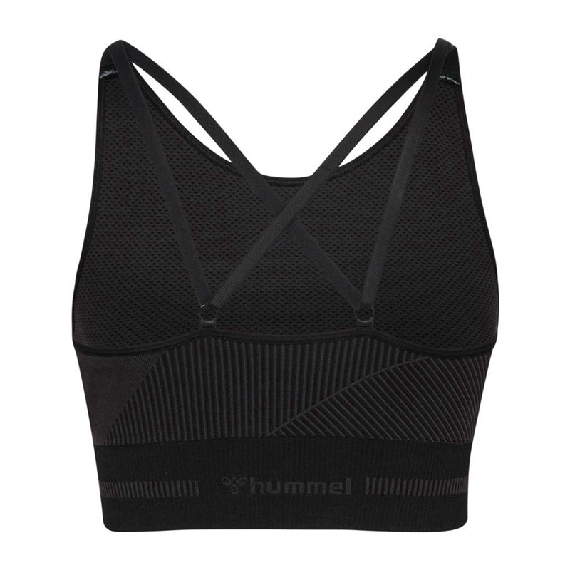Hummel Unity Seamless Ženske Dukserice Crne | 533600-417