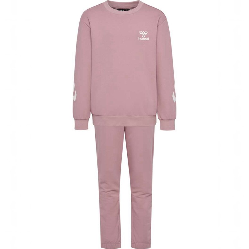 Hummel Venti Tracksuit Dječje Sportska Odjeća Roze | 865447-708