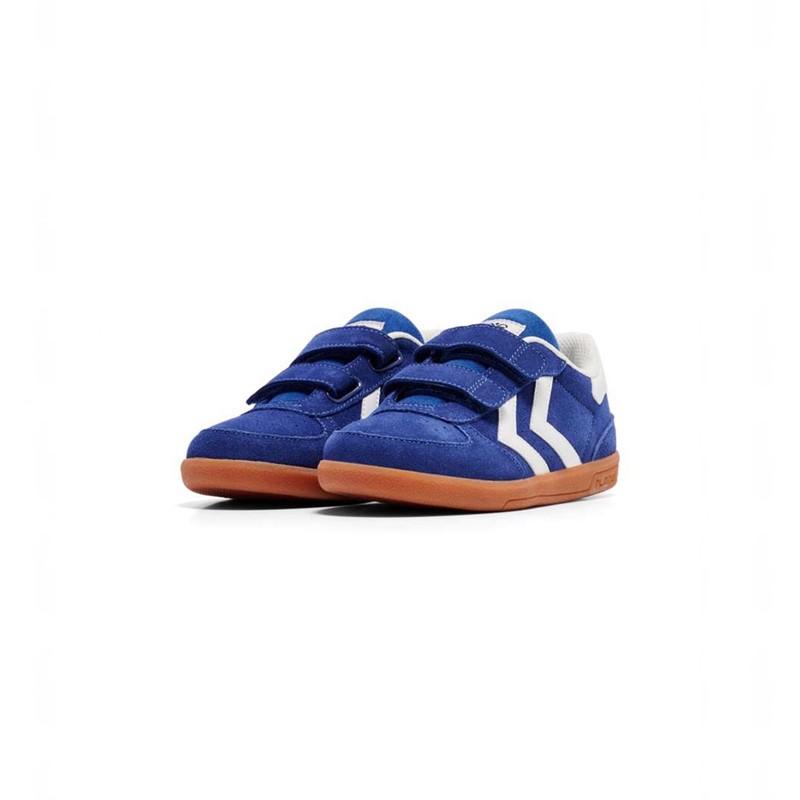 Hummel Victory Suede Ii Dječje Tenisice Plave | 716067-744