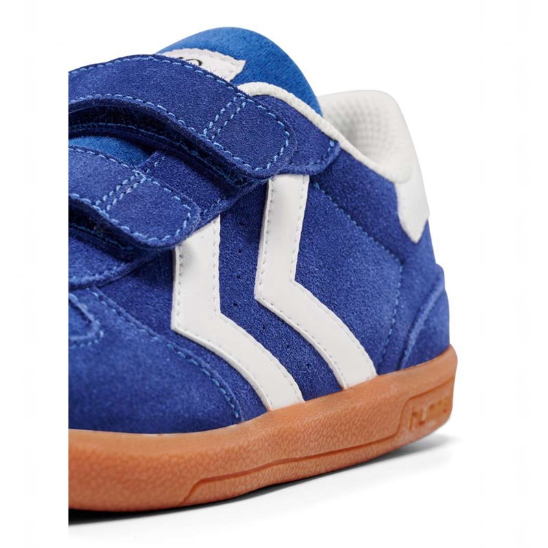 Hummel Victory Suede Ii Dječje Tenisice Plave | 716067-744
