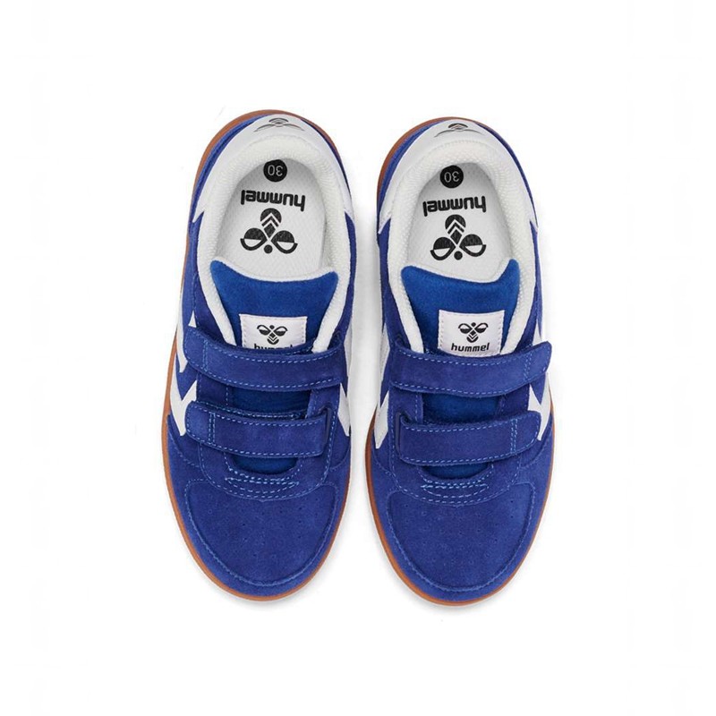 Hummel Victory Suede Ii Dječje Tenisice Plave | 716067-744