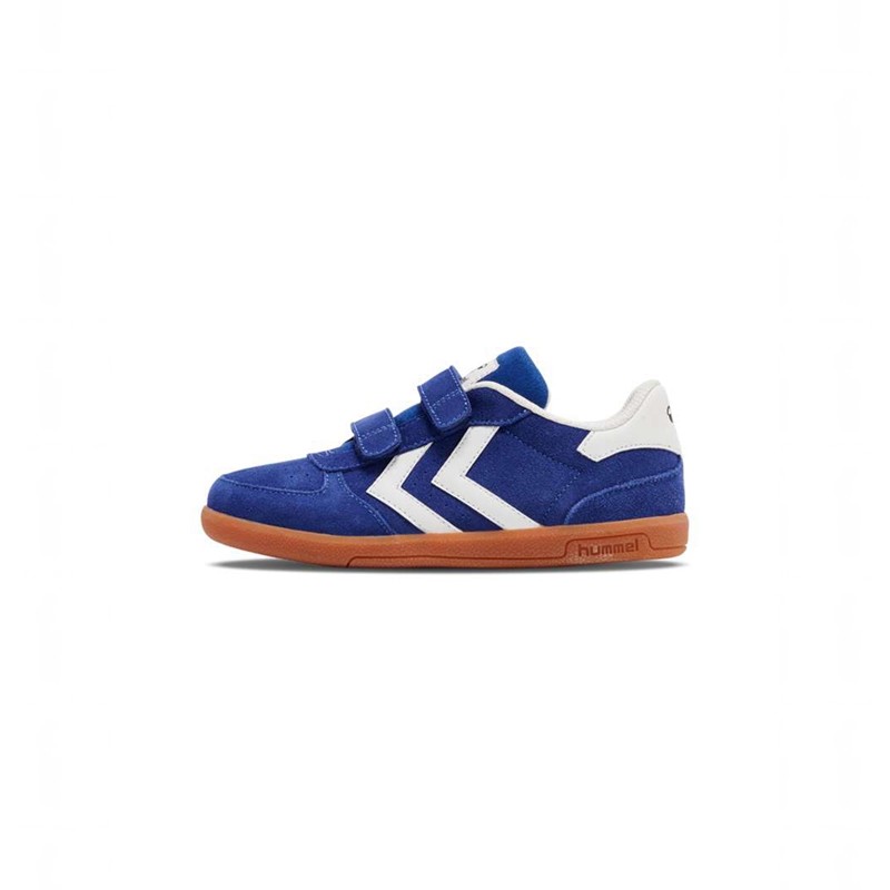 Hummel Victory Suede Ii Dječje Tenisice Plave | 716067-744