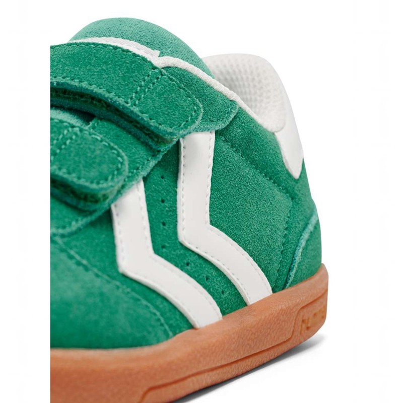 Hummel Victory Suede Ii Dječje Tenisice Zelene | 848729-488