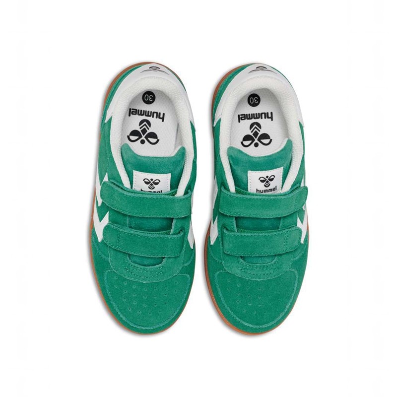 Hummel Victory Suede Ii Dječje Tenisice Zelene | 848729-488