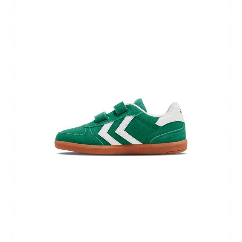 Hummel Victory Suede Ii Dječje Tenisice Zelene | 848729-488