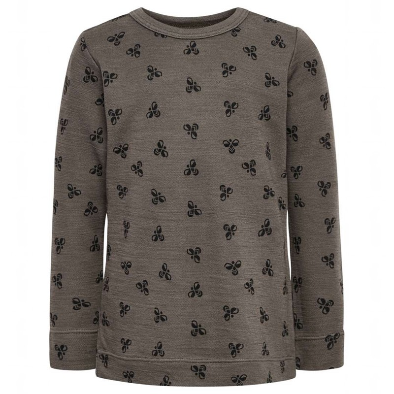 Hummel Vilmo Ls Dječje Majice Smeđe | 280966-513