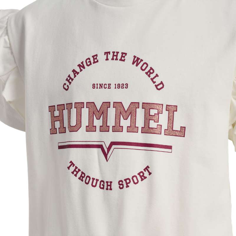 Hummel Violet S/S Dječje Majice Bijele | 815961-291