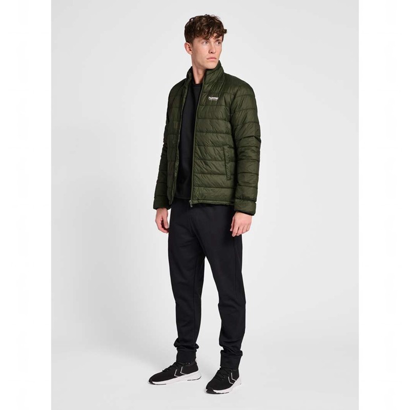 Hummel Wind Puff Muške Jakne Maslinasto Zelene | 974072-399