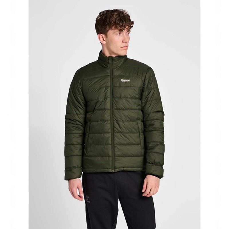 Hummel Wind Puff Muške Jakne Maslinasto Zelene | 974072-399