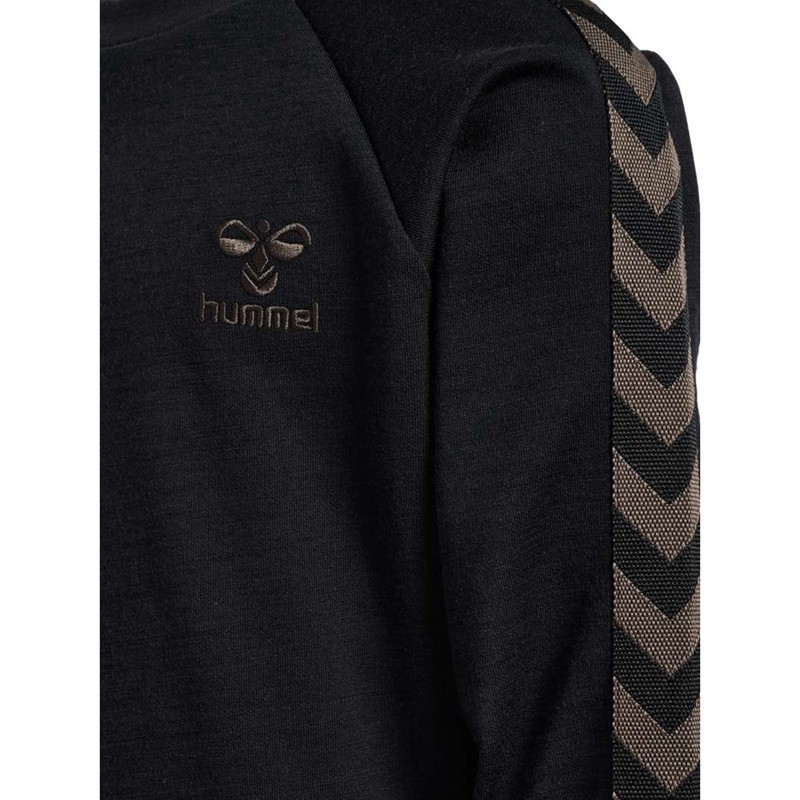 Hummel Wong Dječje Dukserice Crne | 135253-127