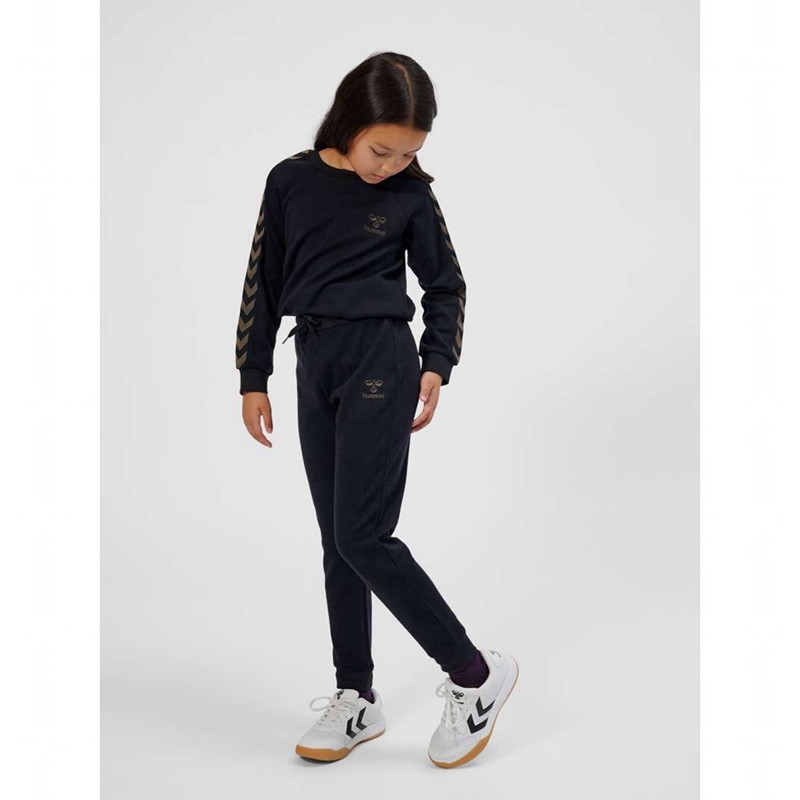 Hummel Wong Dječje Rukometne Tenisice Crne | 263563-726