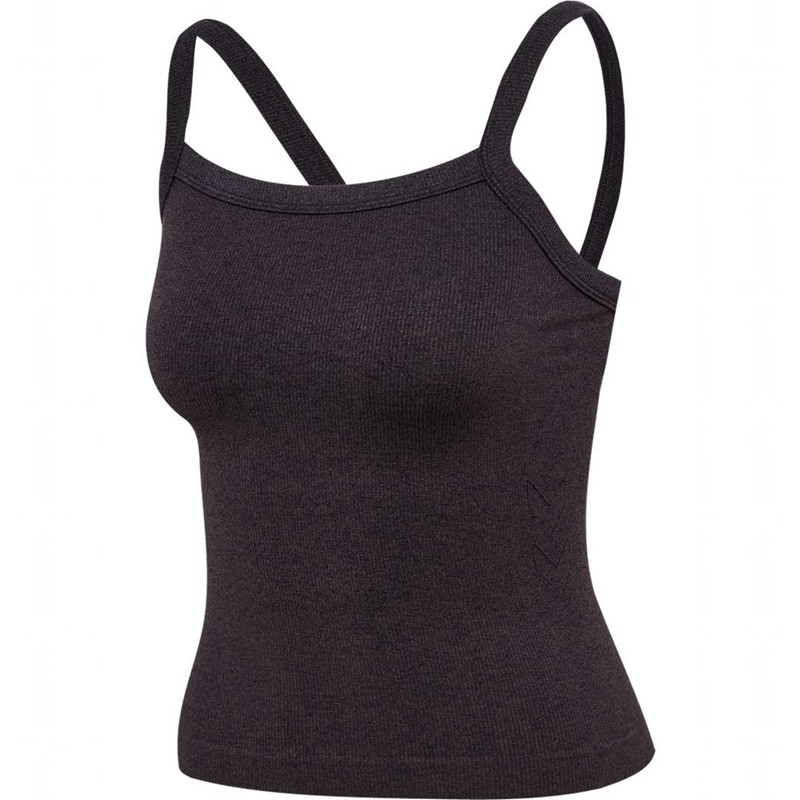 Hummel Yoga Seamless Rib Ženske Majica bez Rukava Crne | 250601-449