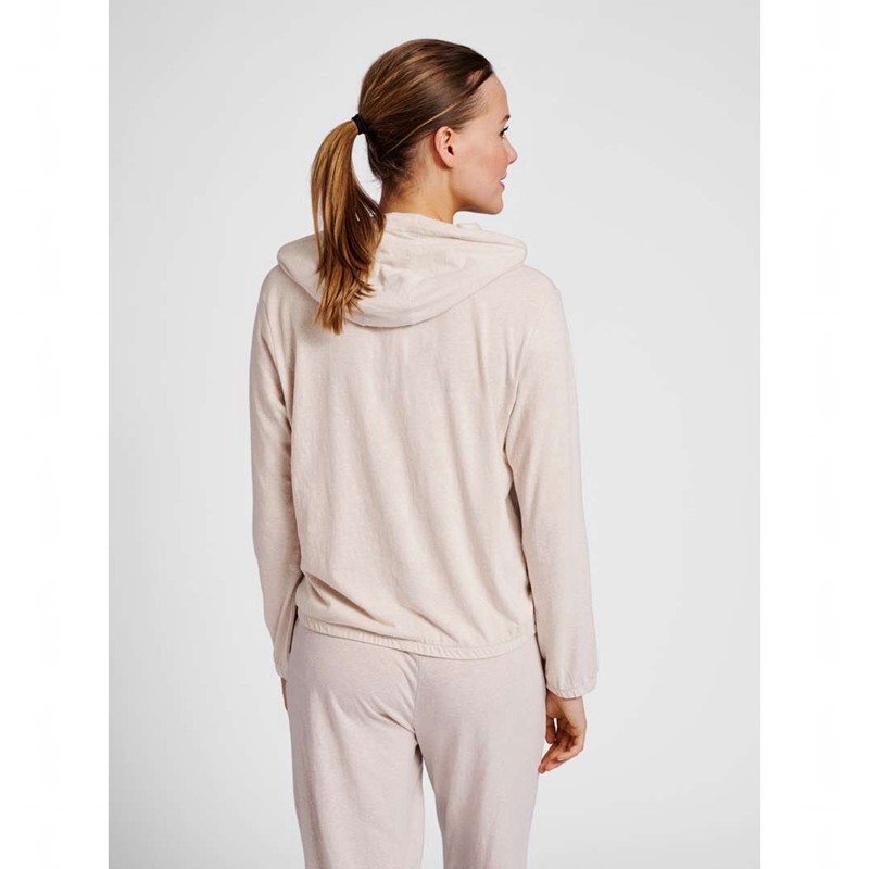Hummel Zandra Ženske Majica s Kapuljačom Roze | 973079-383