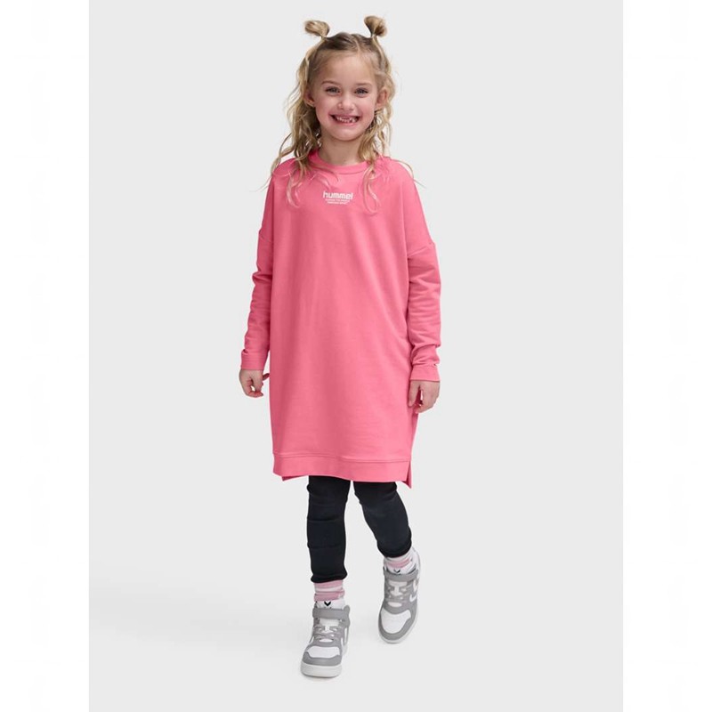 Hummel Zippi L/S Dječje Haljina Roze | 964495-875