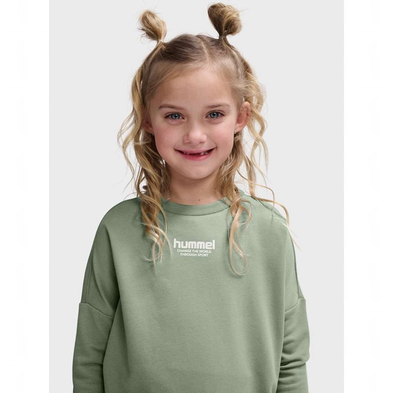 Hummel Zippi L/S Dječje Haljina Zelene | 040137-912