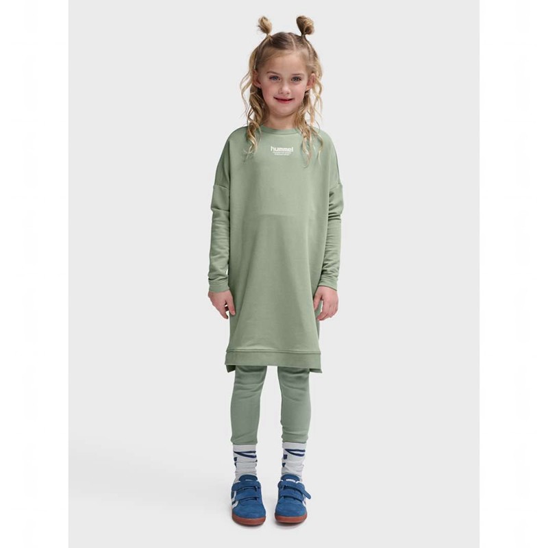 Hummel Zippi L/S Dječje Haljina Zelene | 040137-912