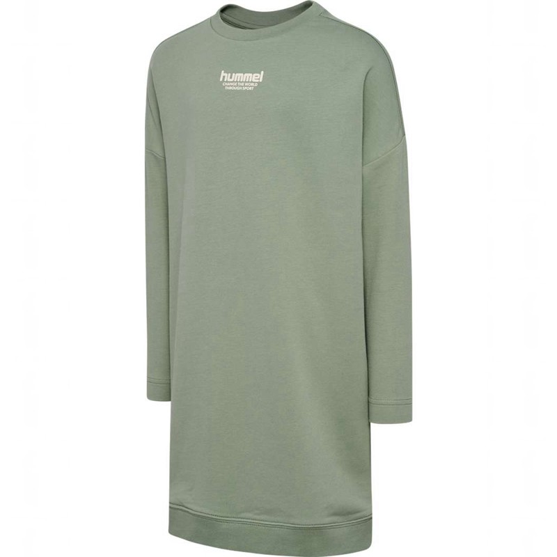 Hummel Zippi L/S Dječje Haljina Zelene | 040137-912