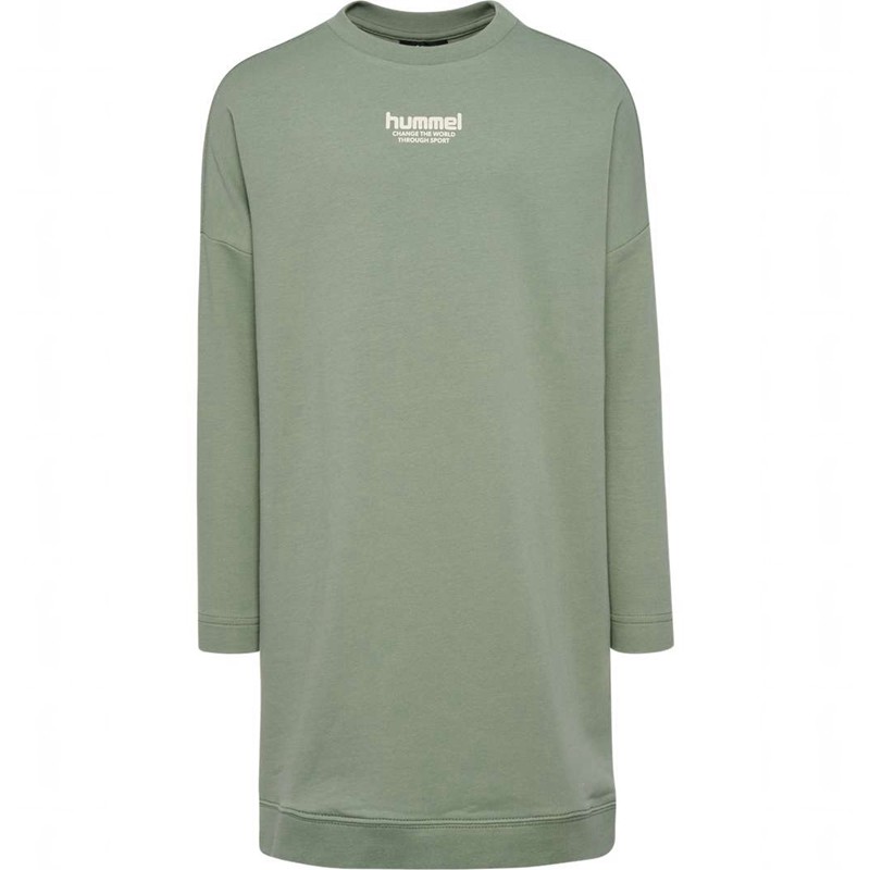 Hummel Zippi L/S Dječje Haljina Zelene | 040137-912