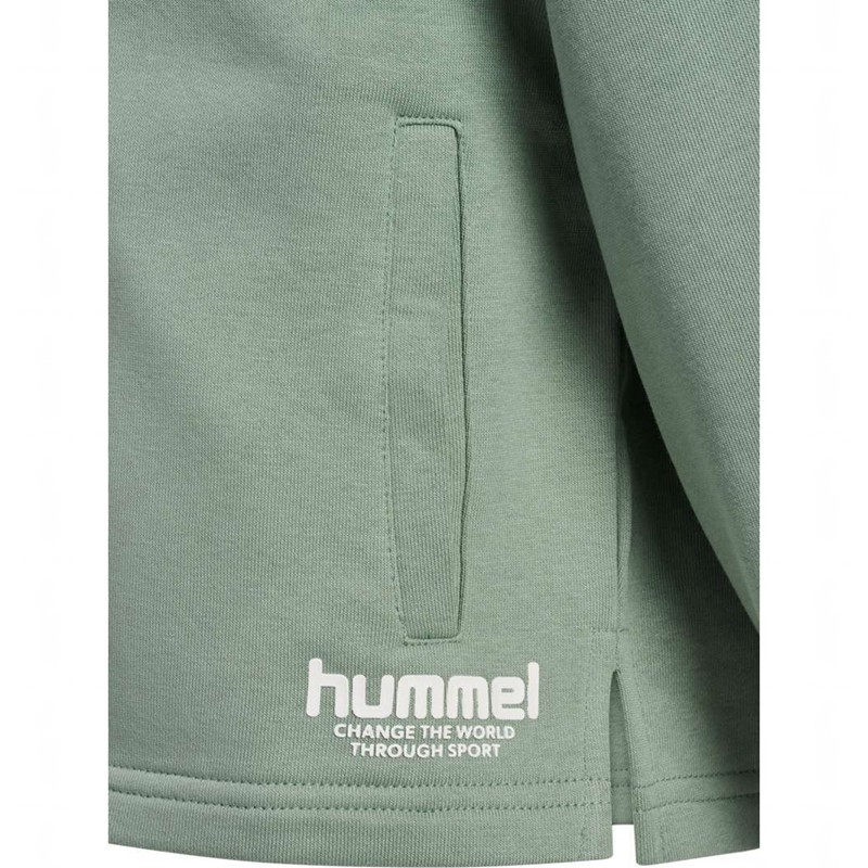 Hummel Zippi Zip Dječje Majica s Kapuljačom Zelene | 373352-078